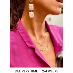 Vintage Naam Ketting 8 - 10 Letters