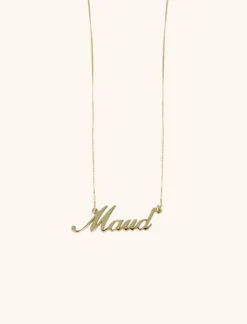 Vintage Naam Ketting 1-4 Letters