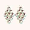 Vita Oorbellen Octagon Diamant L Holo
