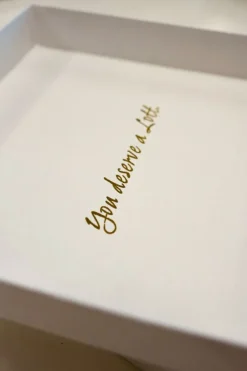 Witte Sieradenbox Vierkant