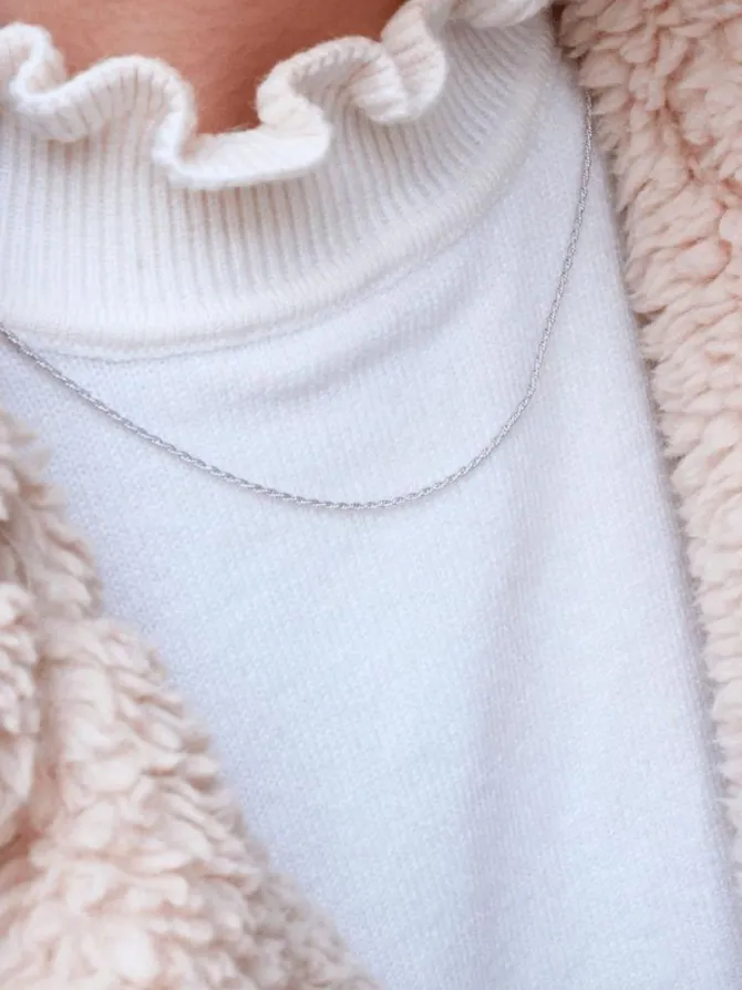 Zilveren Ketting Cordina