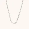 Zilveren Schakelketting Closed Forever S