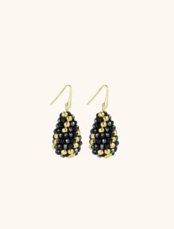 Zwarte Oorbellen Amy Cone Xs